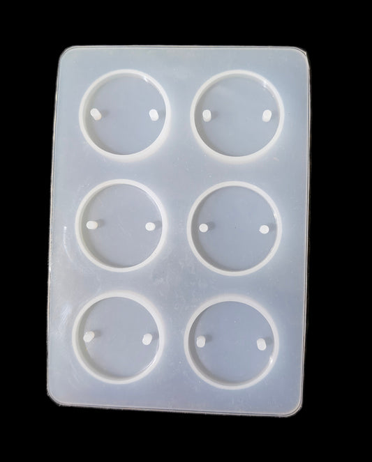 6 Cavity Round Rakhi Mould