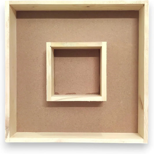 Double Pinewood Tray (12" )