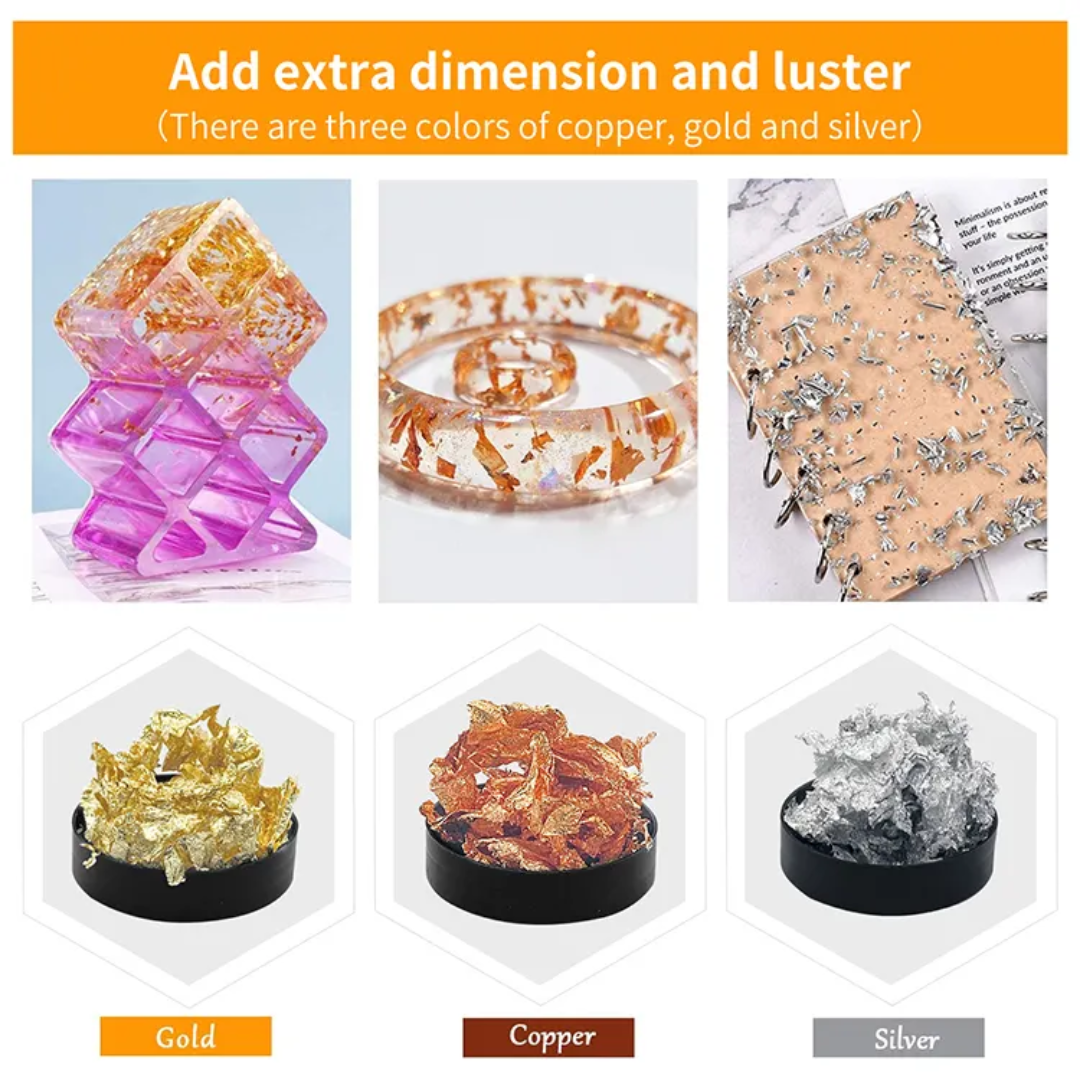 Gilding Flakes Silver