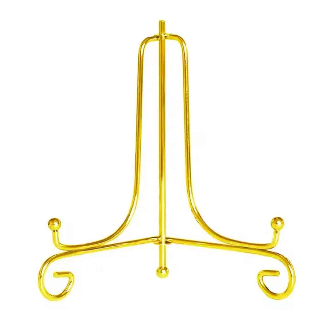 Golden Metal Stand (8 Inch)