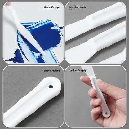 6 Pc Plastic Painting Knife