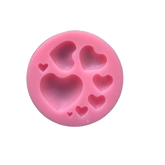 (HBR14-36) 8 Cavity Heart Mould