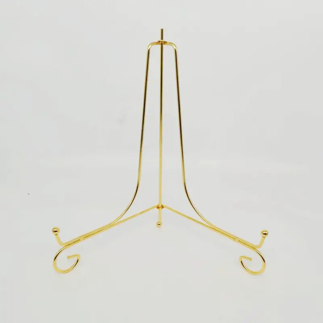 Golden Metal Stand (8 Inch)