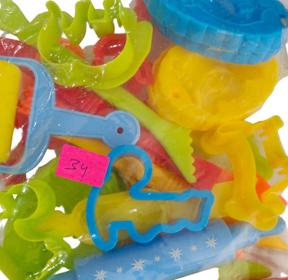 Plastic Clay n Sand Art Tool(26pc)