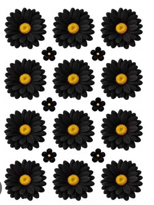 Daisy Flower UV DTF Sticker (2 pc)