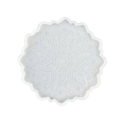 Mandala Coaster Mould (4.5 Inch)