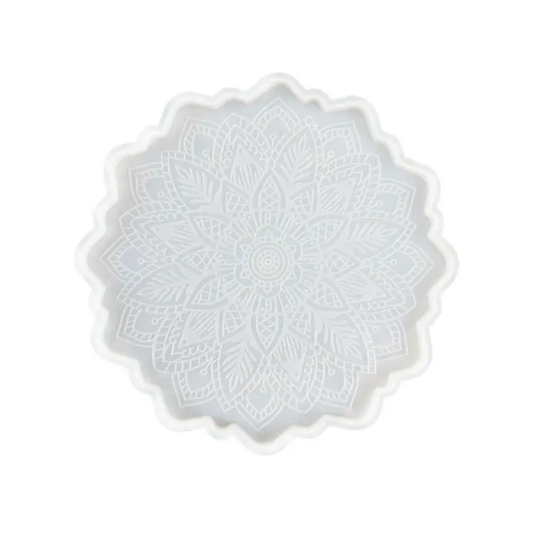 Mandala Coaster Mould (4.5 Inch)