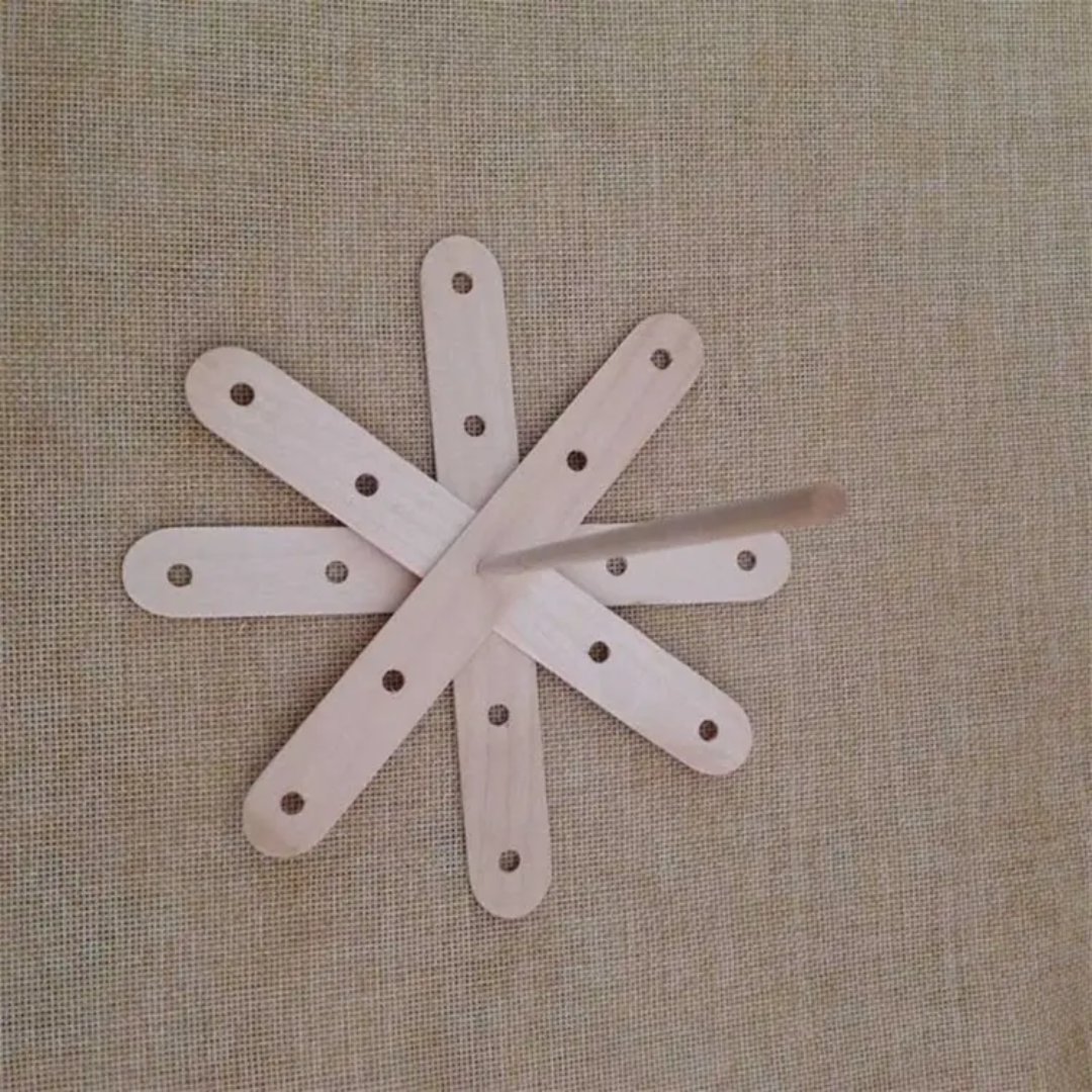 Ice Cream Stick With Hole Plain