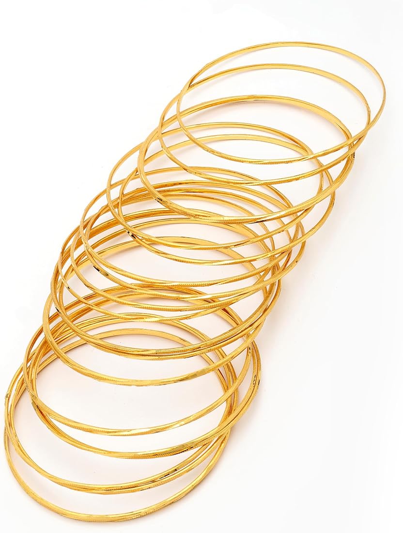 Round Bezal Set Golden (10 pc)