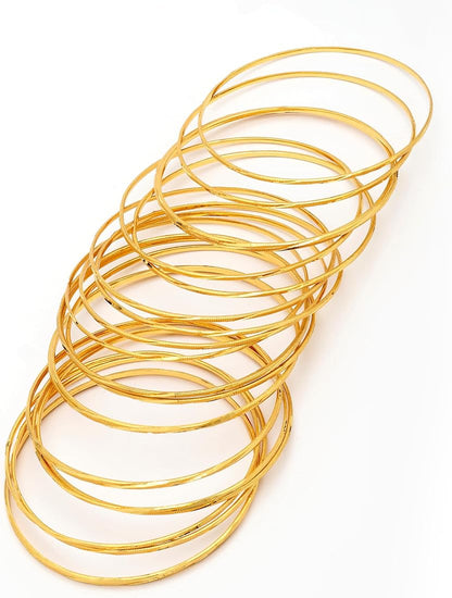 Round Bezal Set Golden (10 pc)