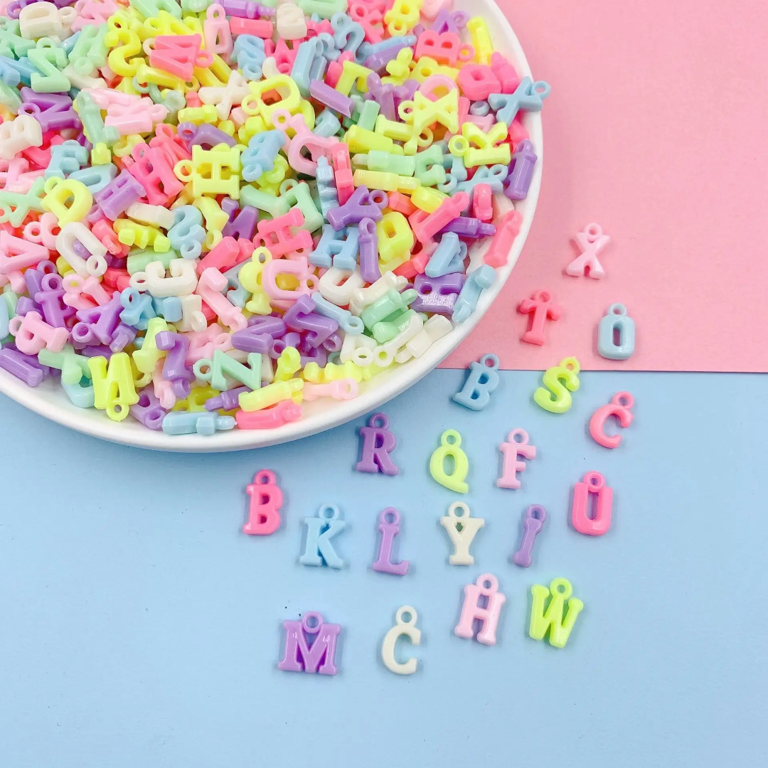 Bracelet Beads Plastic (20gm)