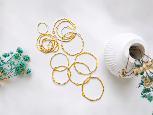 Round Bezal Golden (15 pc)