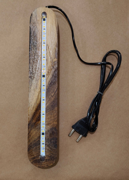 Teakwood LED Light (10 Inch)