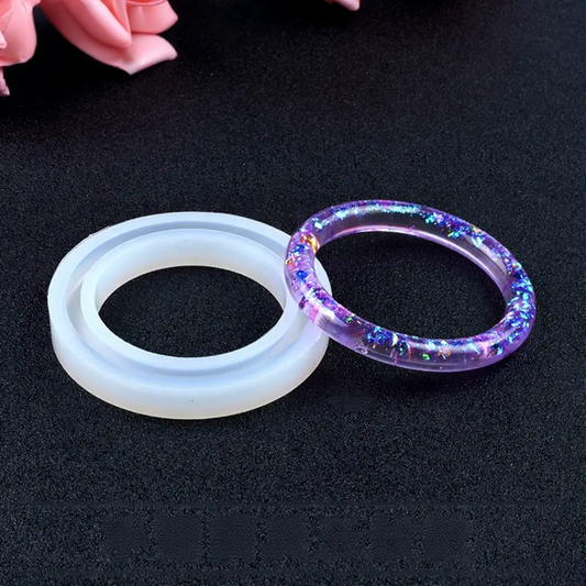 Round 4 Piece & Different Size Of Bangle Mould Set