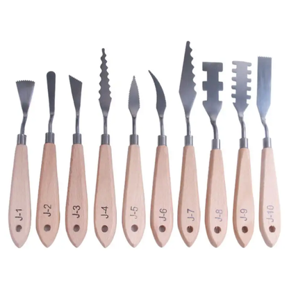 Painting Knife Wooden Handle