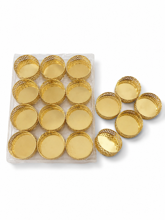 Golden Jaali Vaati (12 pc )