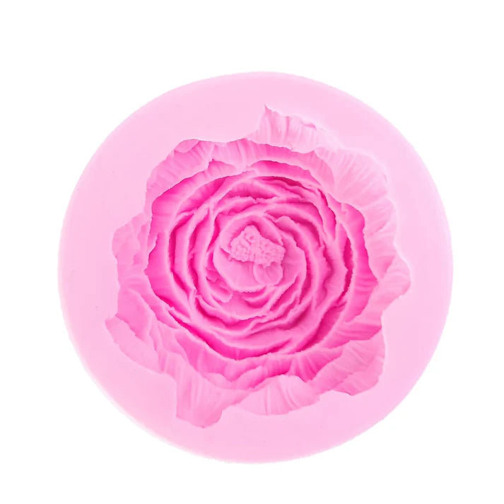 Big Peony Rose Flower Candle Making Mould