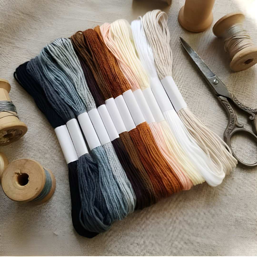 Thread Skeins (12 Pc, 8 Meters)