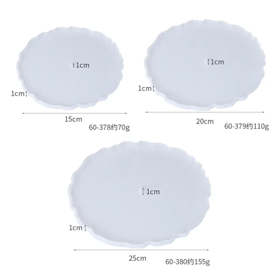 Cake Stand 3 Pc Set Mould