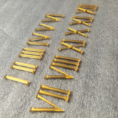 Roman Number Golden