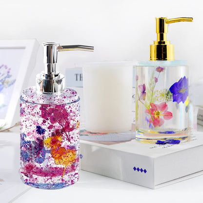 Round Soap Dispenser Mould (1 pc)