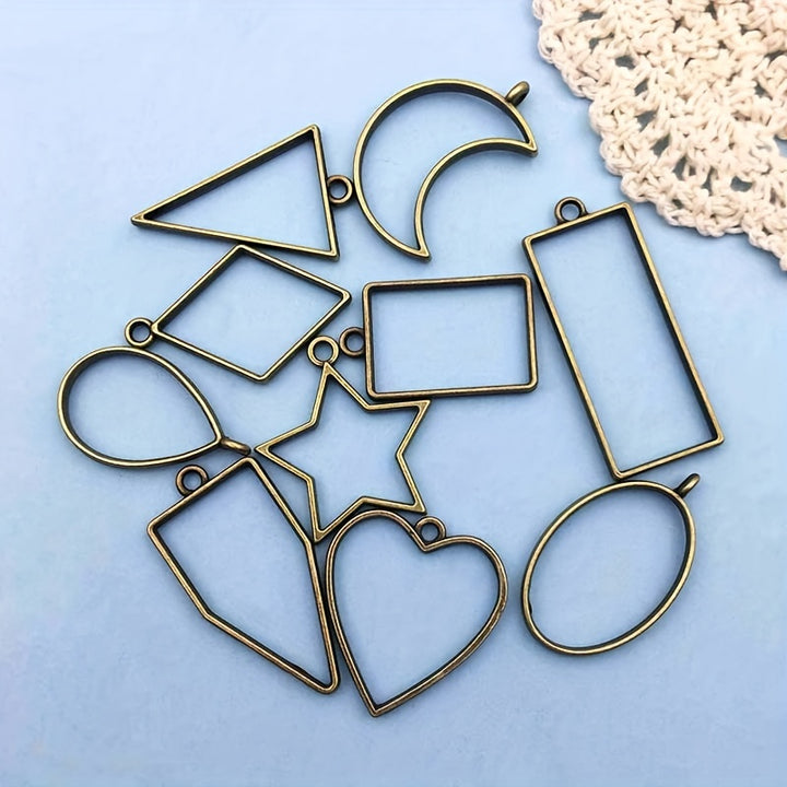 10 in 1 Small Bezels Set - Antique