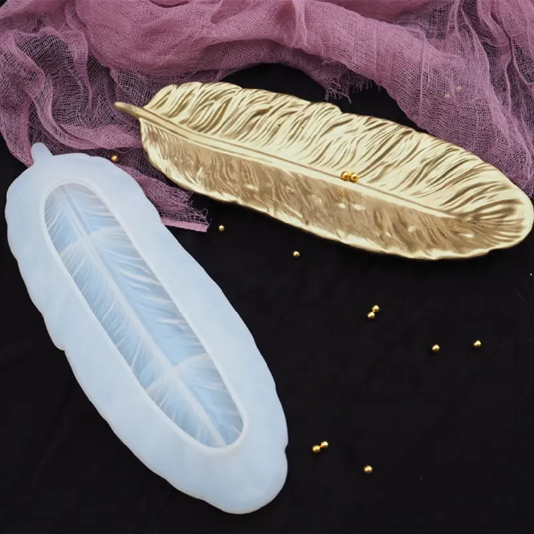 Feather Dish Silicone Mould