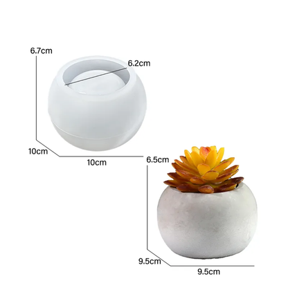 Big Round Tea Light Holder Mould