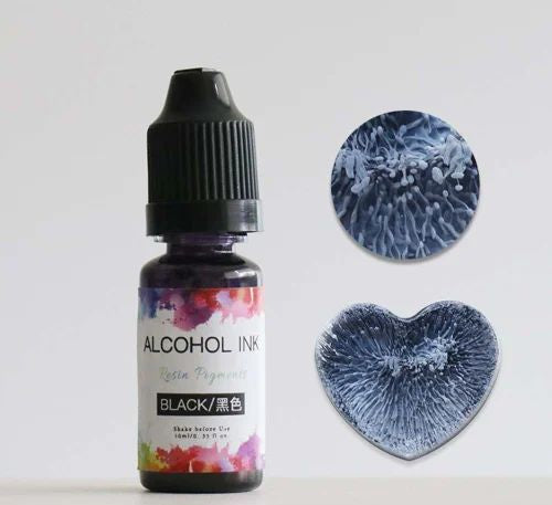 Alcoholic Ink Pigment Color ( Black, 1 pc)