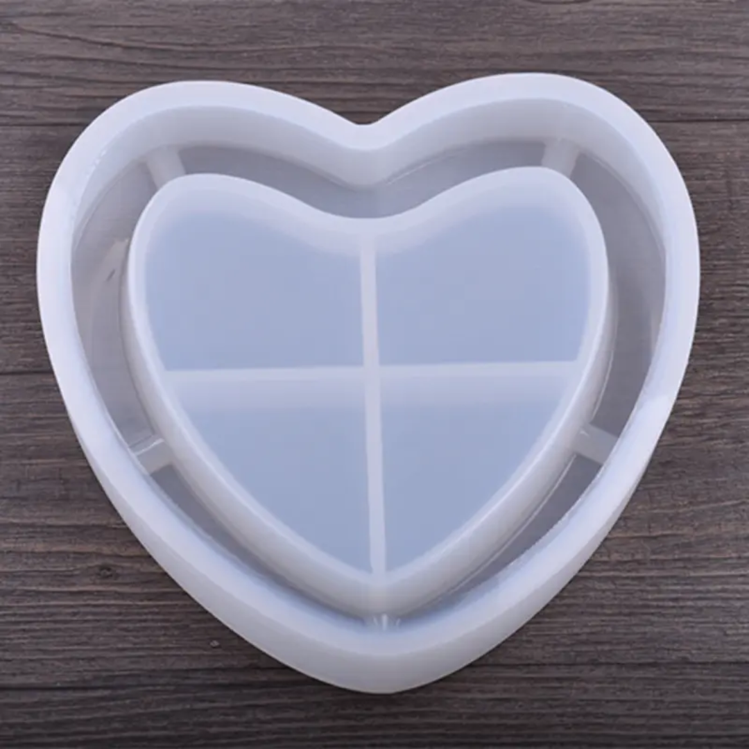 Heart Pendant Mould (4MM Depth)