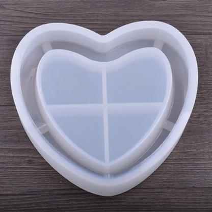 Heart Pendant Mould (4MM Depth)