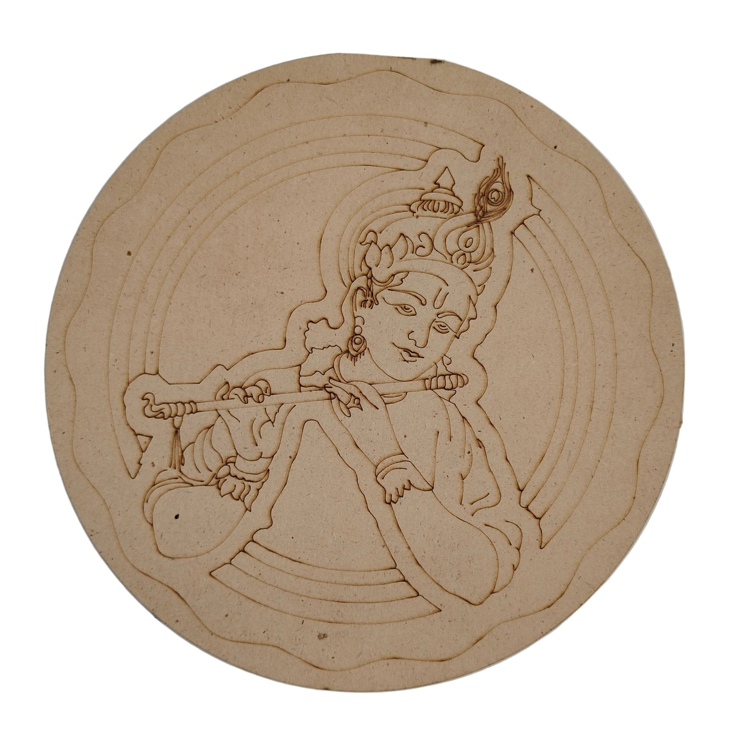 MDF Mandala Engraved