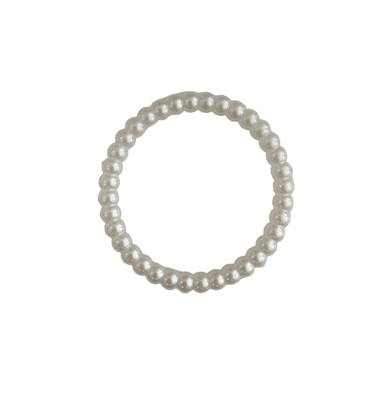 White Moti Ring