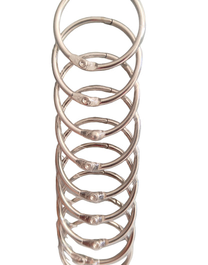 Card Ring Silver (9pc)