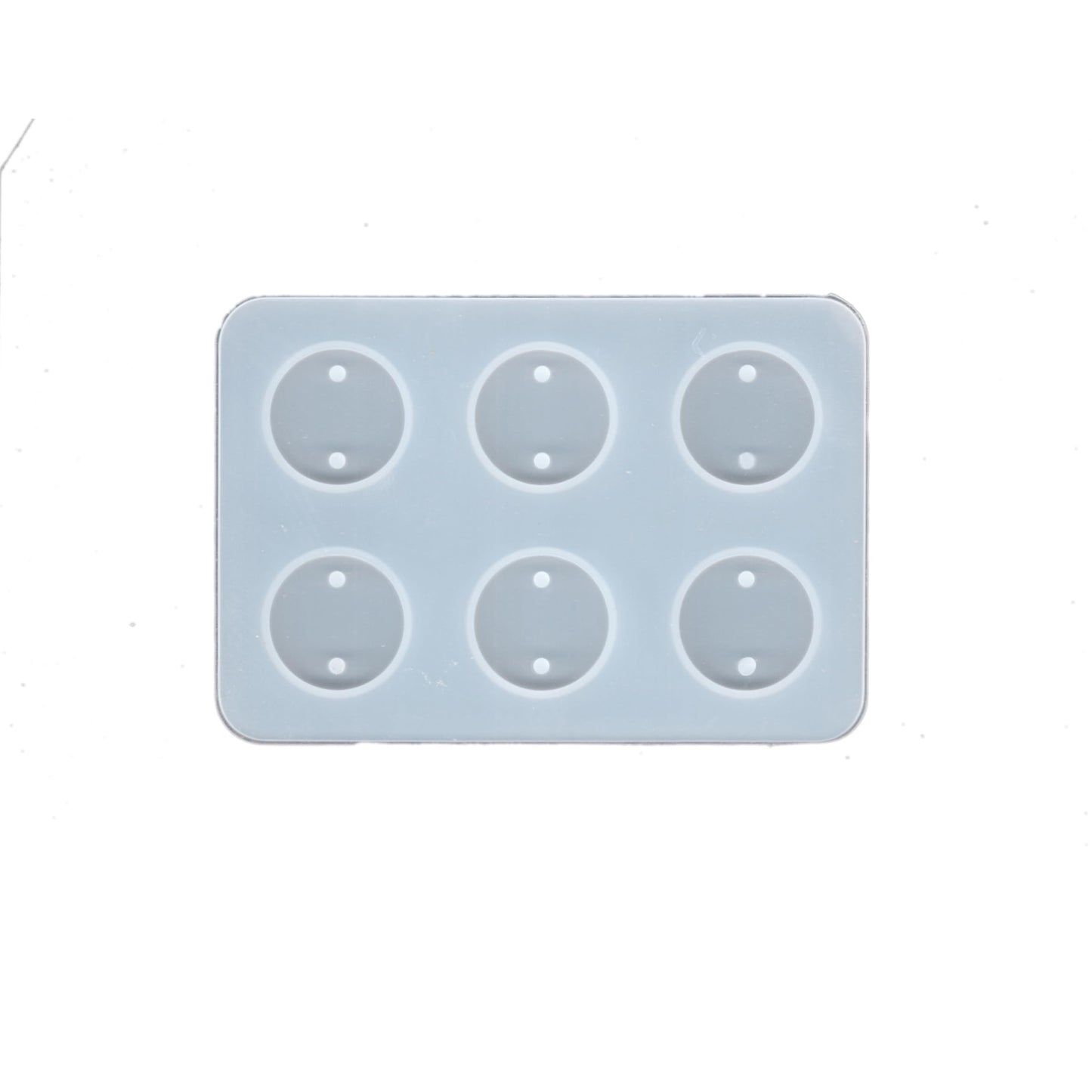 6 Cavity Round Rakhi Mould ( 1 pc)