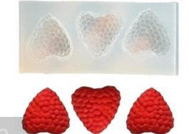 Strawberry Medium 1 Cavity Candle Making Mould