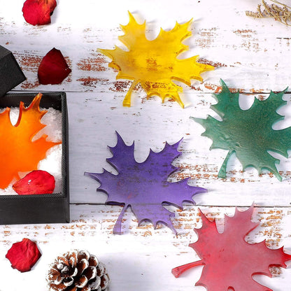 Leaf Zig Zag Coaster (4Inch, 1 pc)