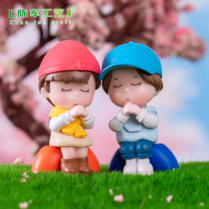 Miniature Couple