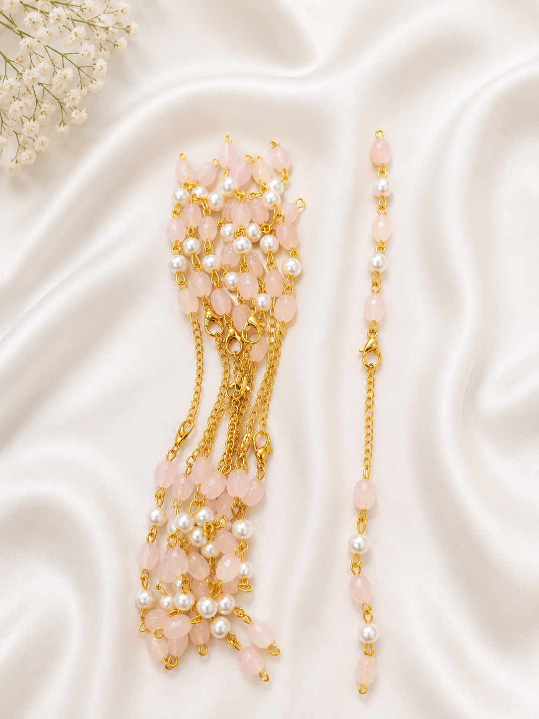 Beads Bracelet Chain (4 pc)