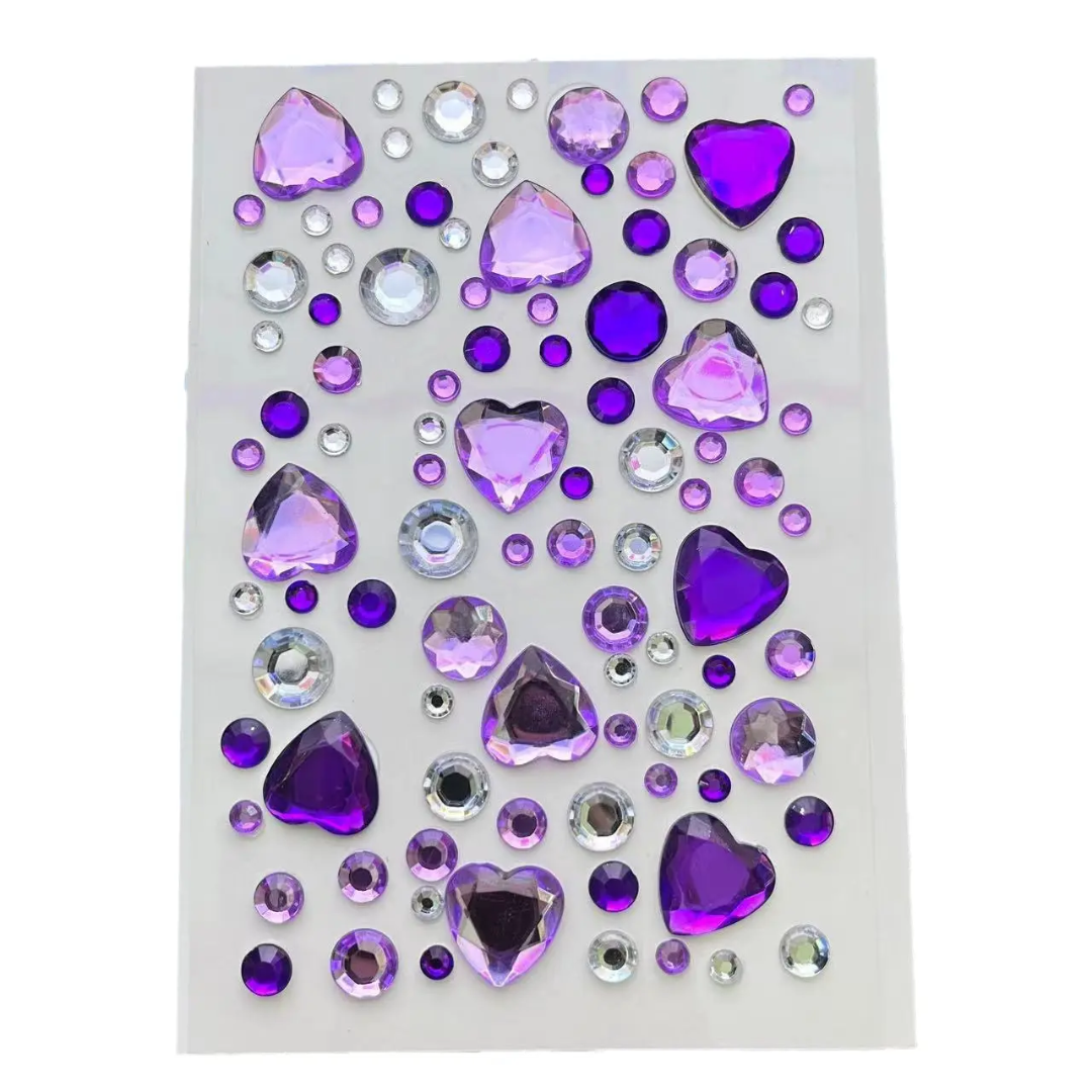 Crystal Heart Sticker