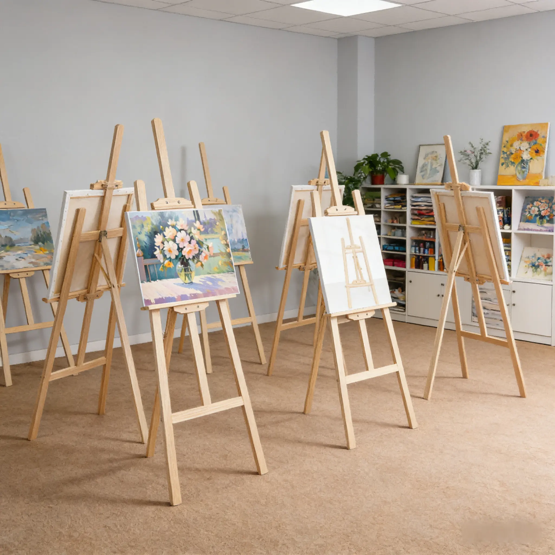 Wooden Easel Display Stand (5.5 Feet)