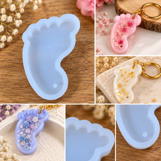 Baby Foot Mould (2Inch , 2 Pc)