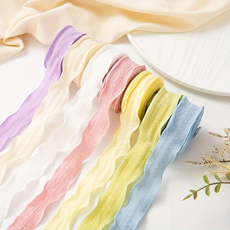 Crinkled Ruffle Lace Ribbon (1Pc)