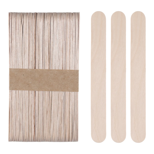 Wooden Mixing Sticks (50 Pc ,  6 Inch )