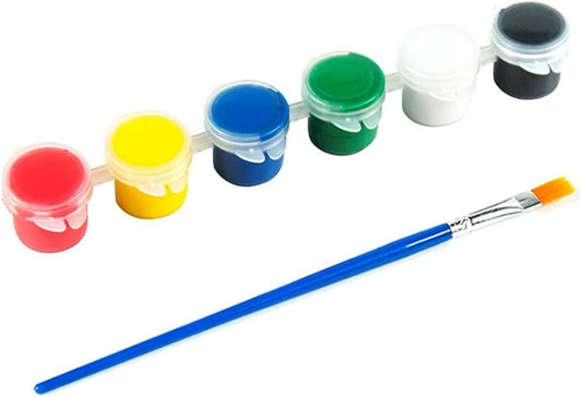 6 In 1 Acrylic Color With Brush (2 pc)
