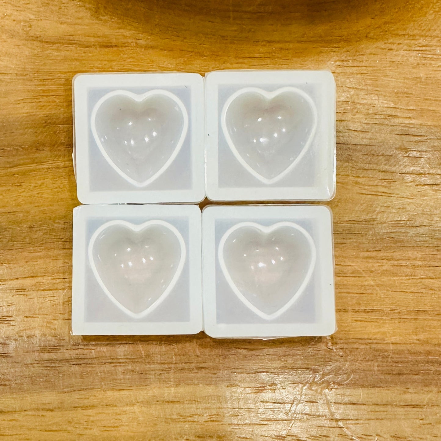 Heart Locked mould (4Pc Set)