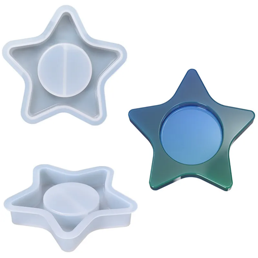 Star Tea Light Holder Silicone Mould