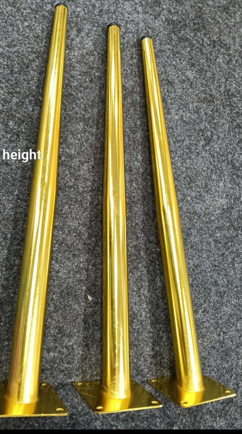 Golden Metal Legs (3pc , 20 Inch )