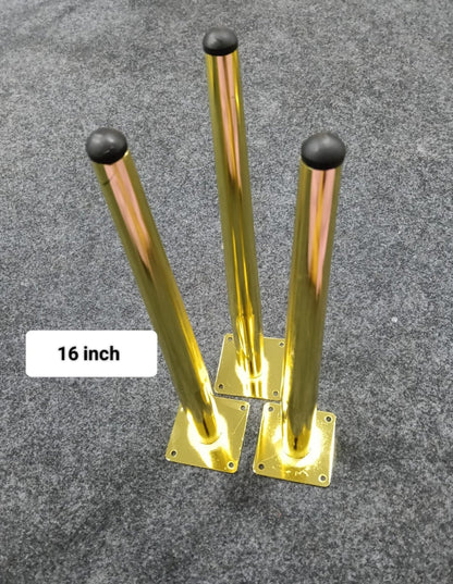 Golden  Metal Legs (3 pc, 16 Inch)