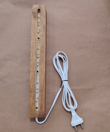 Teakwood LED Light (12")